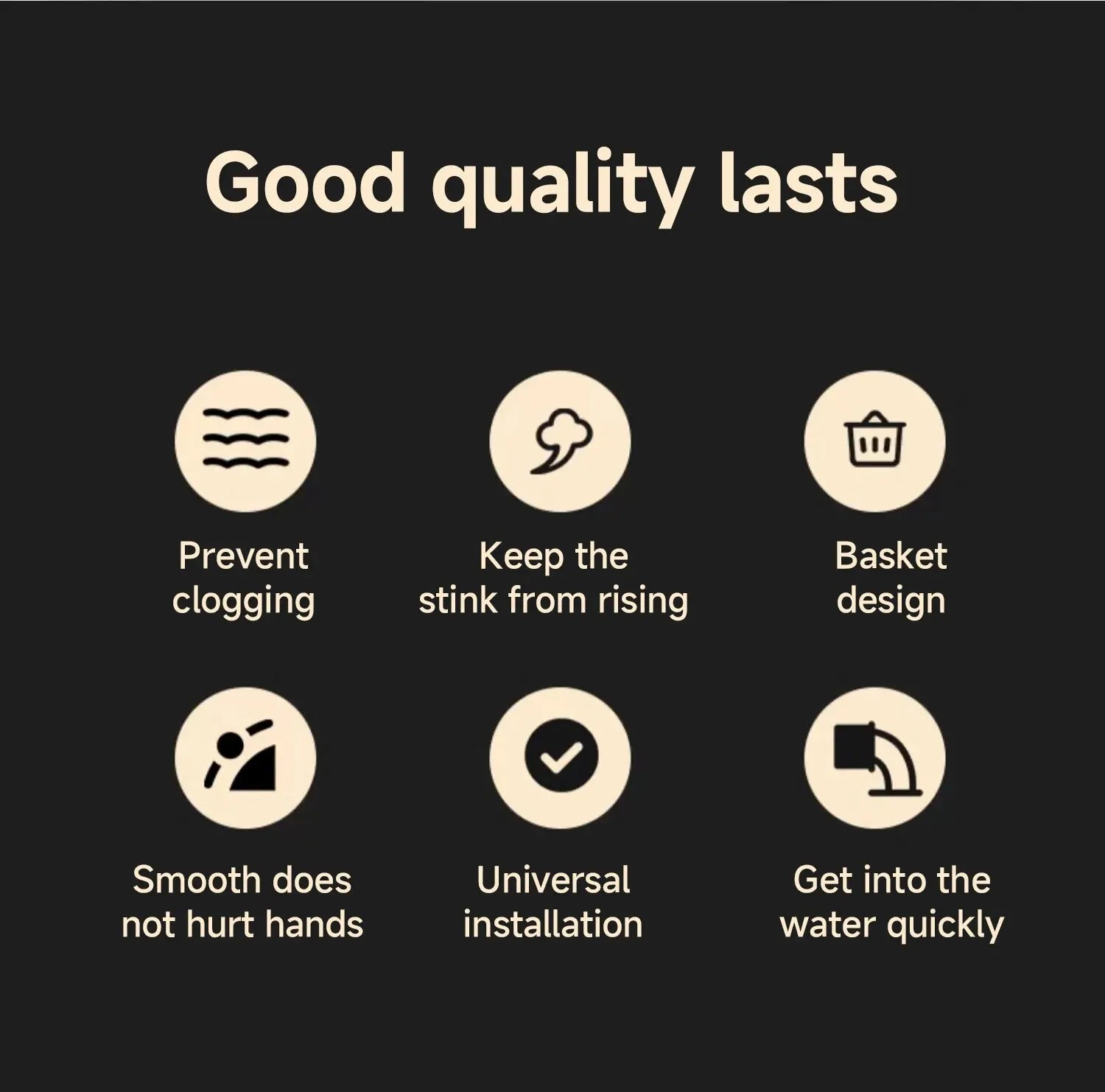 Universal Pop-Up Sink Drain Stopper with Hair Catcher | Anti-Clog Bathroom Basin Filter