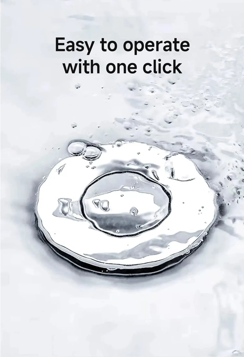 Universal Pop-Up Sink Drain Stopper with Hair Catcher | Anti-Clog Bathroom Basin Filter